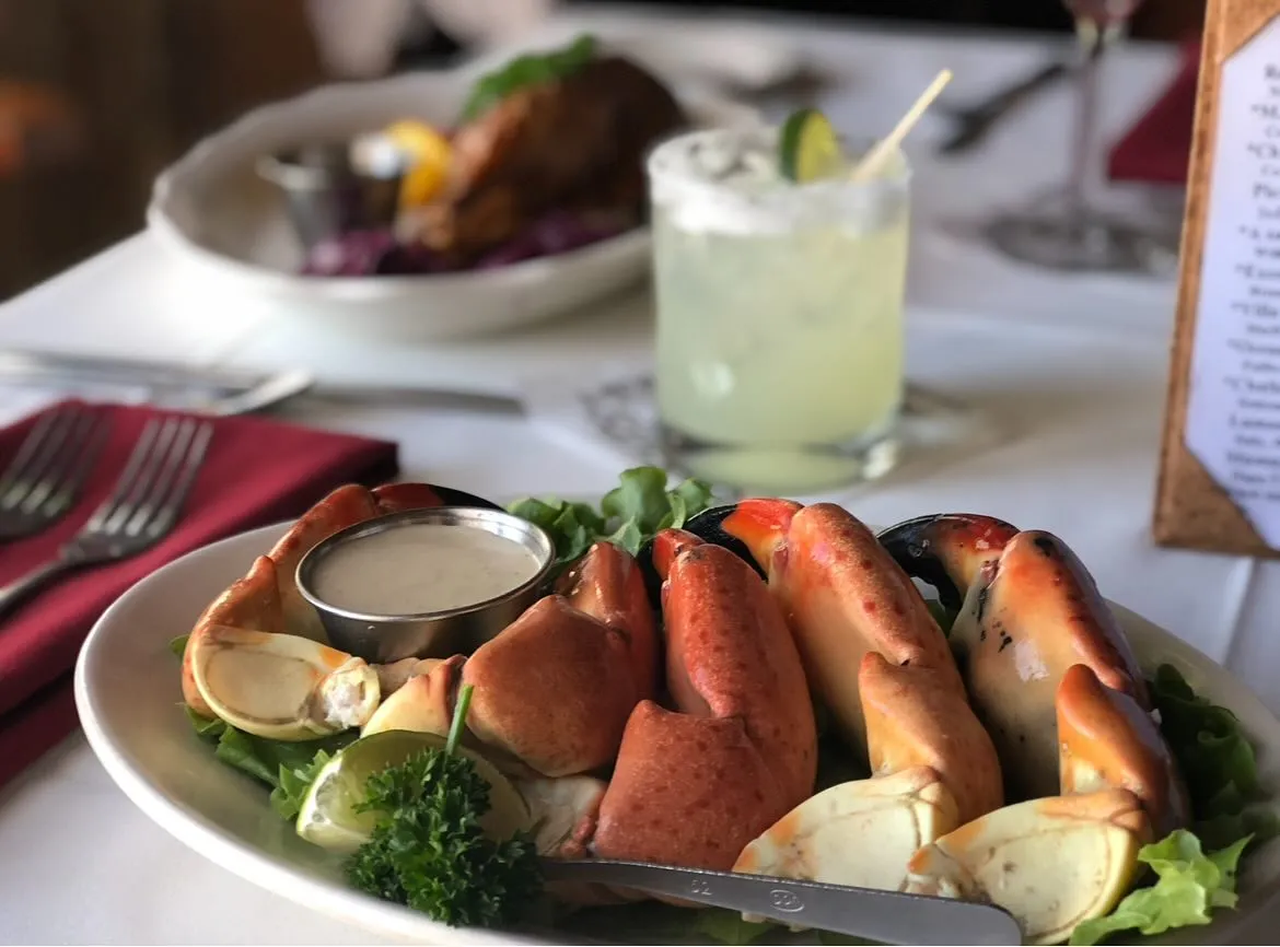 Fresh Stone Crab at Vero Beach's Ocean Grill